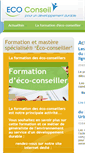 Mobile Screenshot of ecoconseil.org